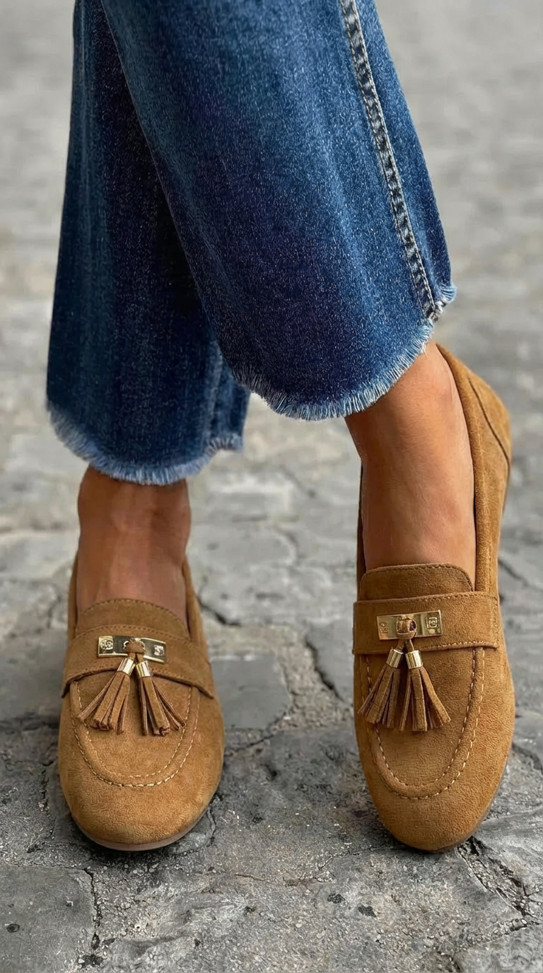 MOCASSINO ELEGANTE CON NAPPINE