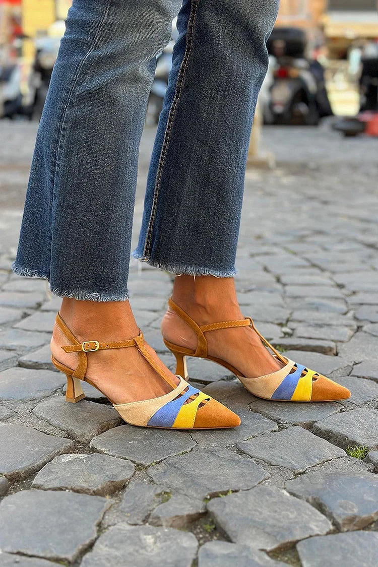 TACCHI BASSI MULTICOLORE