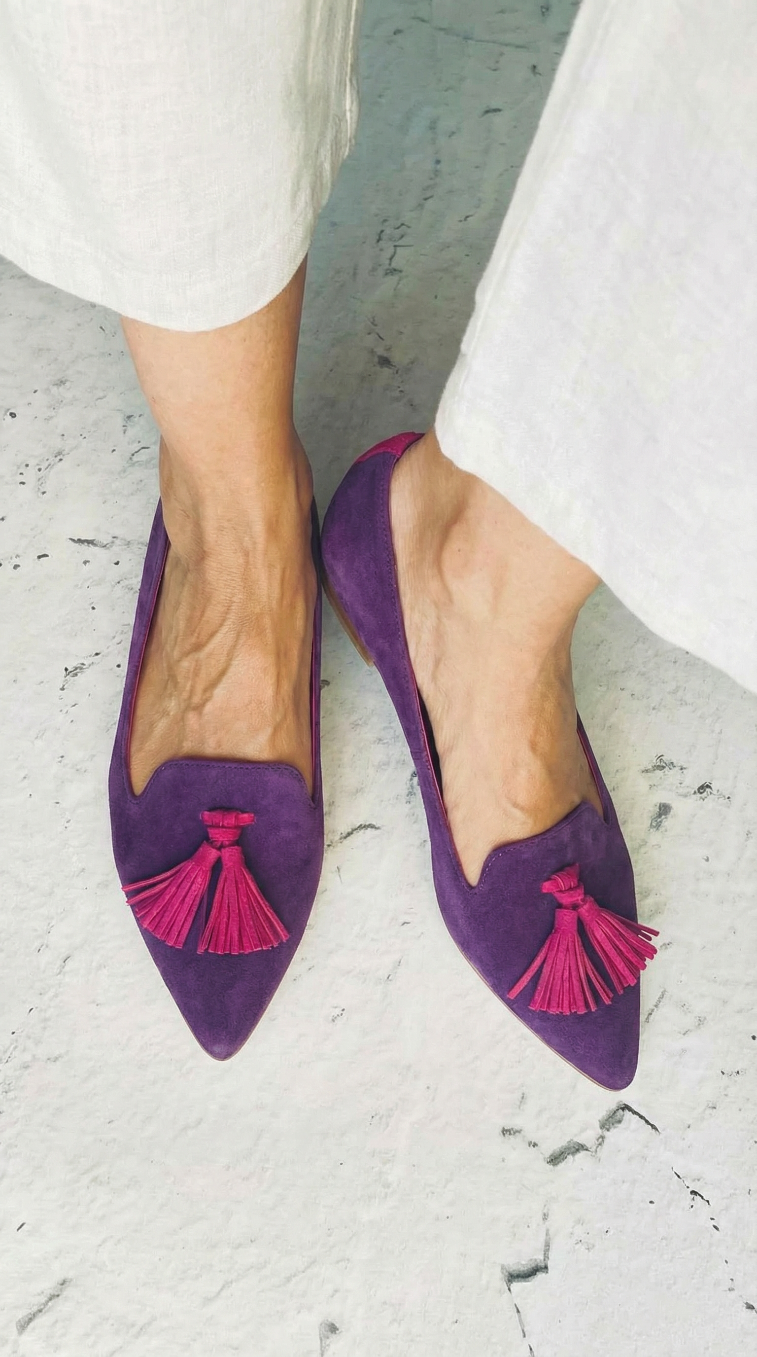 MOCASSINO A PUNTA CON NAPPE